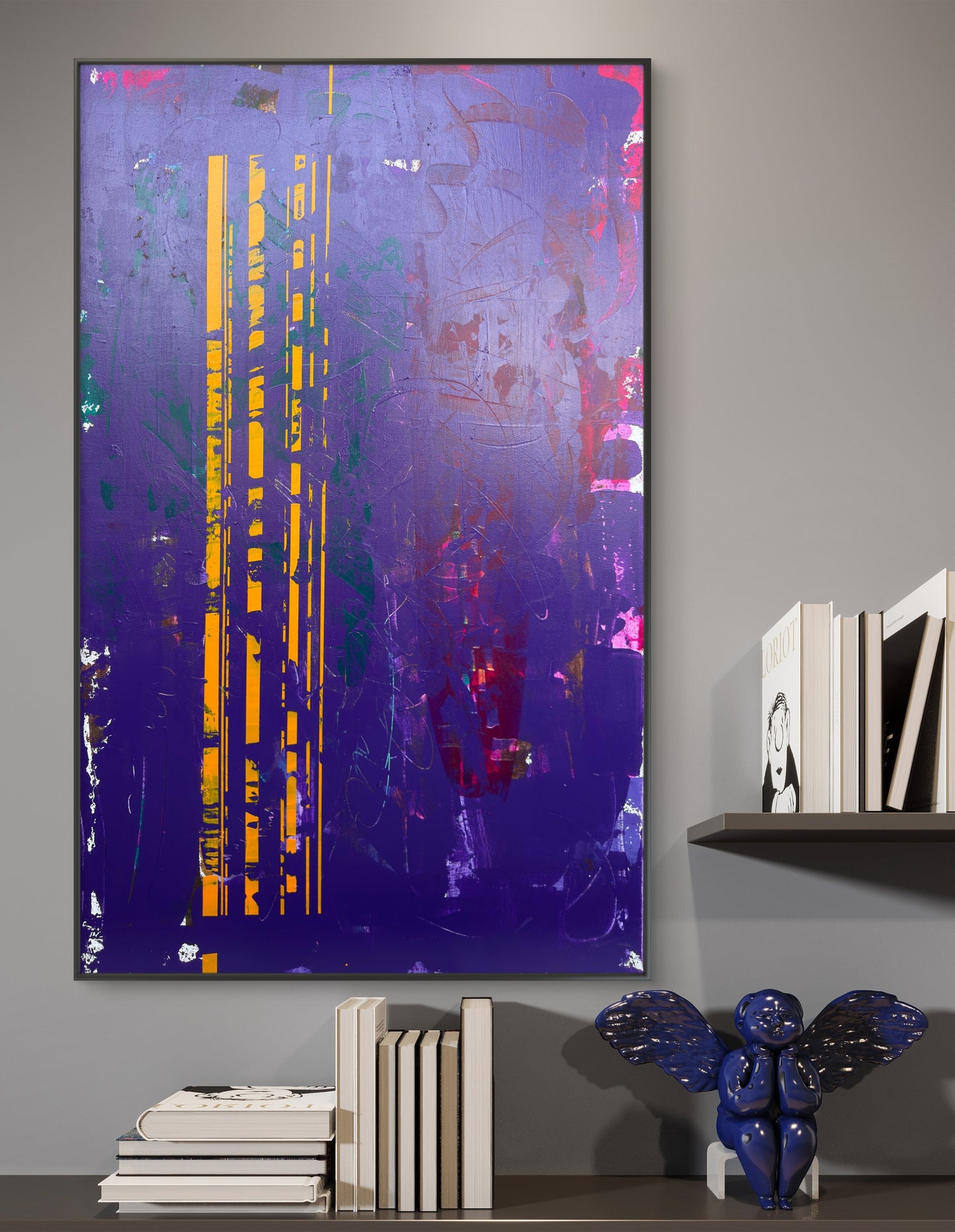 DeMorado – Pintura Original en Acrílico sobre Lienzo | Arte de Fabio Gómez