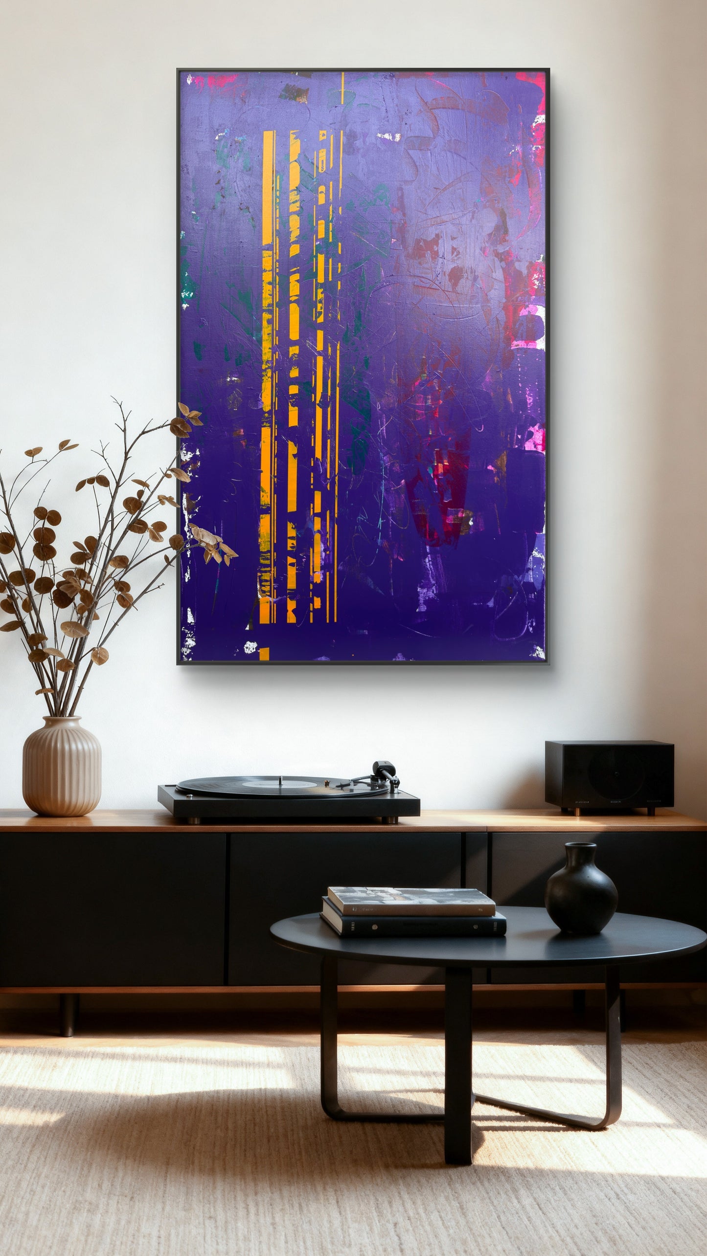 DeMorado – Pintura Original en Acrílico sobre Lienzo | Arte de Fabio Gómez