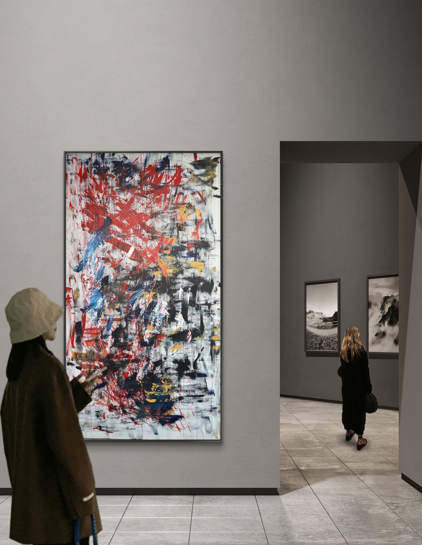 Caminos – Cuadro Original de Gran Formato (100x200 cm) | Fabio Gómez