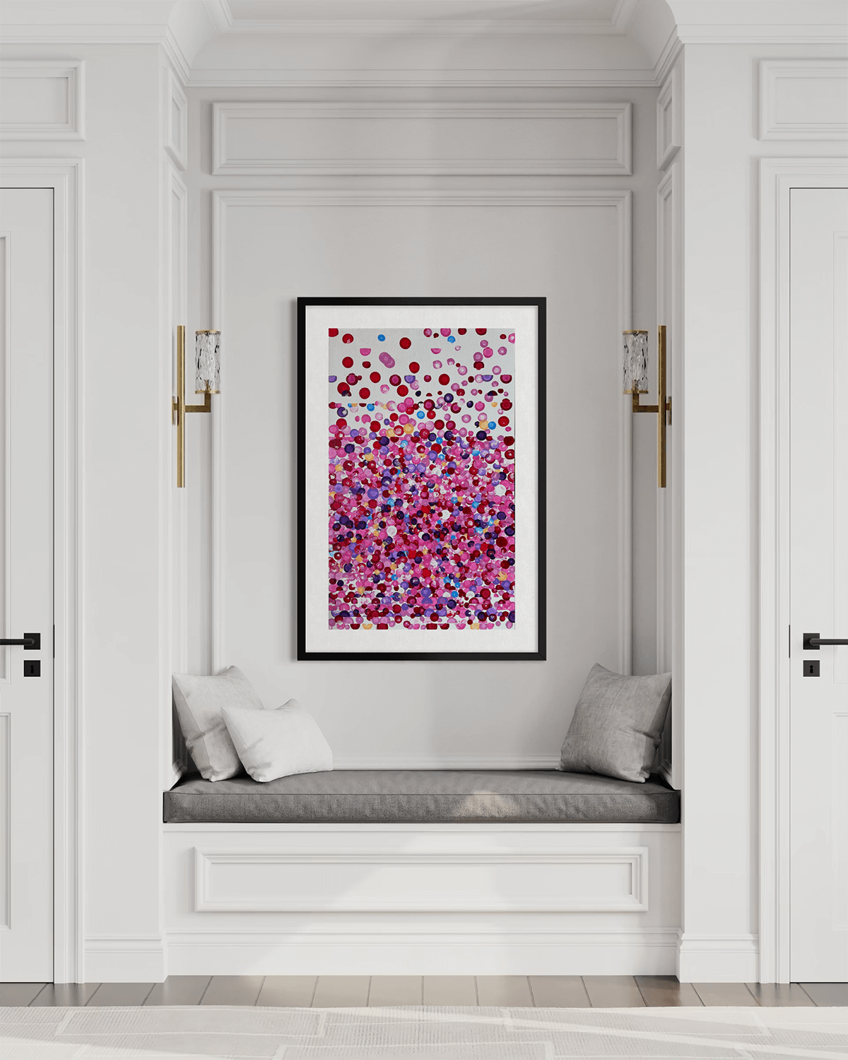 Vuvles de Amor – Cuadro Original en Acrílico sobre Lienzo | Arte de Fabio Gómez